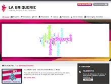 Tablet Screenshot of labriquerie.net